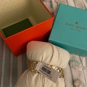 New Kate Spade Gramercy Gold Dot Watch